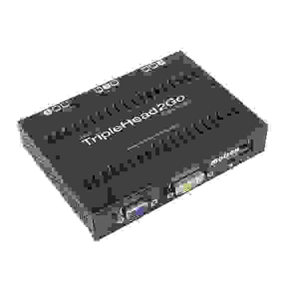 Коммутатор видеосигнала Matrox Коммутатор видеосигнала Matrox T2G-D3D-IF TripleHead2Go Digital Edition 3x1680x1050(2x 1920x1200) external multi-display upgrade that adds up to three monitors to your system,Input-DVI-DL or VGA,Output-2/3 DVI-I outputs,cabl