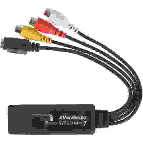 Устройство видеозахвата внешнее AVER Media DVD EZMaker 7, USB2.0 карта видеозахвата, (C039), RTL, {66} (674595)