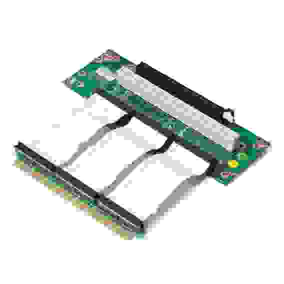 Raiser card Chenbro Riser card, 2U, 2-Slot, PCI-e 16x 1slot &amp; 64bit PCI-X,Cable Link 100mm (80H09323201B0)