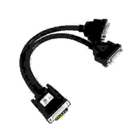 Кабель Matrox CAB-L60-2XDF 1x LFH60 -> 2x DVI-I cable for G200/G450 Multi-Monitor Series, Millennium G550 Dual DVI, Millennium G550 Low-profile PCI, Millennium P650 LP PCIe 128, Millennium P650 Low-profile PCI, QID AGP and QID Pro