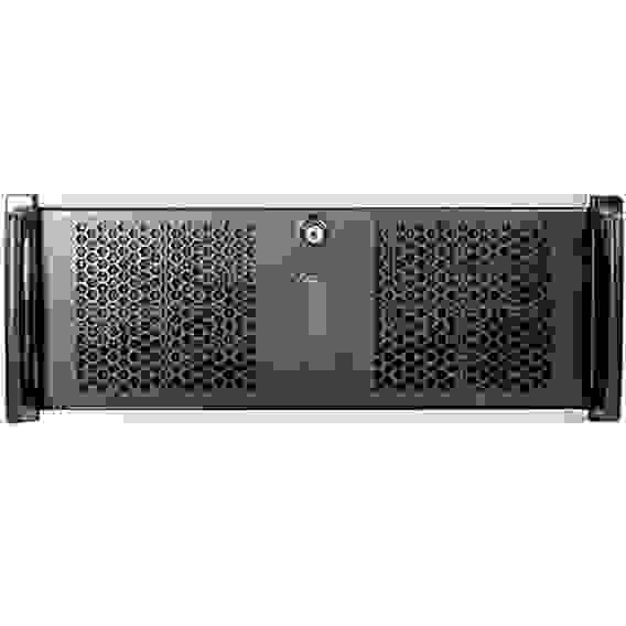 Корпус Chenbro 4U RM41300G For Tesla GPU (можно установить 4шт Tesla/Quadro), MB 12"x13", 3x5.25"+2x3.5" Internal 3.5"+Slim ODD, 120mm FAN, wo PSU (RM41300-FS81) Идеальное решение для Рабочей станции