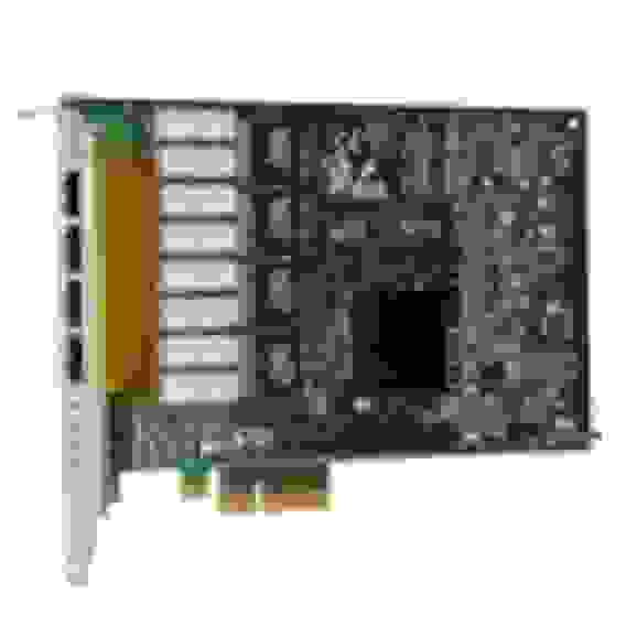 Сетевой адаптер Silicom PE2G4BPi80-SD-R Quad Port Copper Gigabit Ethernet PCI Express Gen 2.0 Bypass Server Adapter Intel® 82580 Based PCI-E Base Specification Revision2.0 ( 5GT/s) Intel 82580EB X4 Gold Finger: x4 Windows Linux FreeBSD VMware