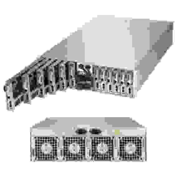 Платформа системного блока SuperMicro SYS-5038ML-H12TRF MicroCloud 3U Rackmount Server Barebone (12 Nodes) LGA 1150 Intel C224 DDR3 1600/1333