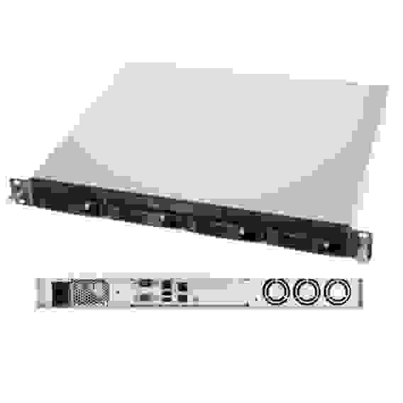Корпус Chenbro 1U (RM14204T3-250) 4x 3.5/2.5 HDD, MiniITX MB, PSU 250W