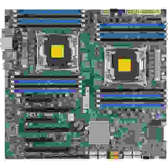 Материнская плата SuperMicro MBD-X10DAC-O, RTL Dual socket R3 (LGA 2011) supports Intel® Xeon® processor E5-2600 v4/v3 16x 288-pin DDR4 10x SATA3 8x SAS3 2x RJ45 3 PCI-E 3.0 x16 2 PCI-E 3.0 x8 1 PCI-E 2.0 x4 (in x8)
