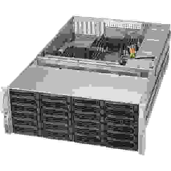 Корпус SuperMicro CSE-847A-R1K28WB Black 4U SC847A SAS-MultiLane-BPN WIO