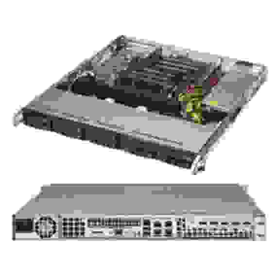 Платформа системного блока SuperMicro SYS-1028R-MCT, X10DRL-CT,CSE-113MFAC2-R605CB 1U Rackmount LGA 2011 113MFAC2-605CB X10DRL-CT