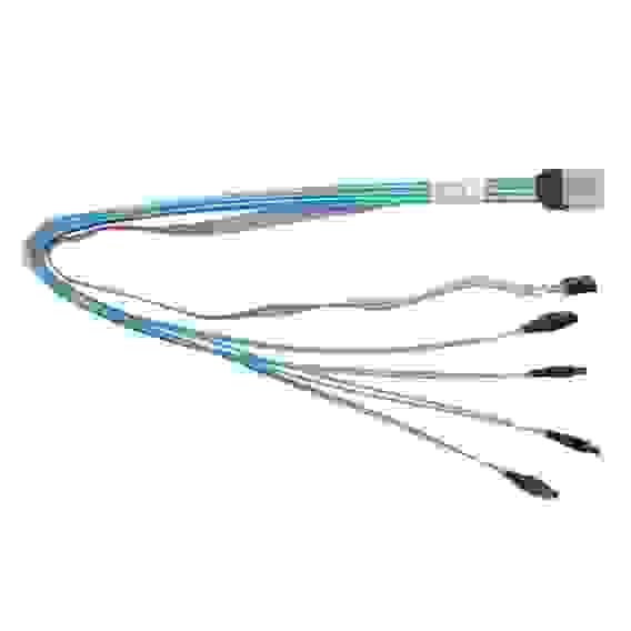 Кабель SuperMicro CBL-0097L-02, 79536-3220, 50CM IPASS TO 4 SATA, PB FREE