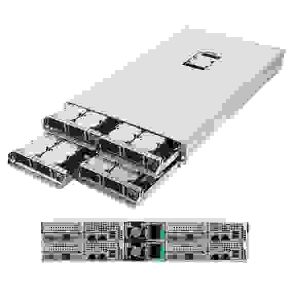 Платформа системного блока Gigabyte G210-H4G 2U - 4 GPU nodes Intel® Xeon E3-1200V3&amp;V4 + GPU slot 16 x 2.5” hot-swappable HDD/SSD bays 3200W 80 PLUS Platinum level (96.2% efficicency) RPSU (1+1)