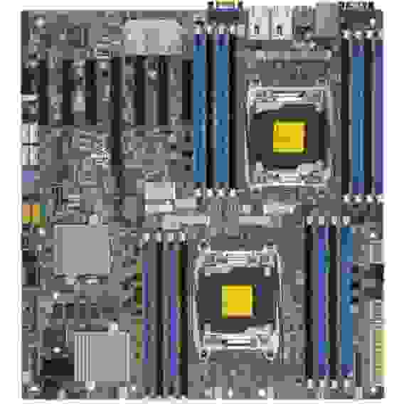 Материнская плата SuperMicro MBD-X10DRH-I-B OEM {10} E-ATX LGA 2011 16xDDR4 10xSATA3 5xUSB3.0 4xUSB 2.0 VGA 1xPCI-E3.0x16 6xPCI-E 3.0x8