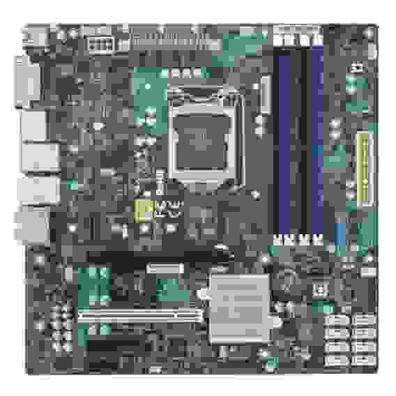 Материнская плата SuperMicro SuperMicro MBD-X11SAE-M-O, RTL Micro-ATX LGA 1151 Up to 64GB Unbuffered ECC/non-ECC UDIMM DDR4-2400MHz in 4 DIMM slots intel® C236 r 8 SATA3 (6 Gbps) ports RAID 0,1,5,10 6 USB 2.0 ports 6 USB 3.0 ports 2 USB 3.1 1 PCI-E 3.0 x1