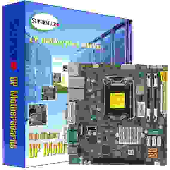 Материнская плата SuperMicro MBD-X11SSV-Q-O Mini-ITX LGA 1151 Up to 32GB Unbuffered non-ECC SO-DIMM DDR4-2400MHz, in 2 DIMM slots 5 USB 2.0 ports 6 USB 3.0 ports 1 PCI-E 3.0 x16 Mini-PCIe with mSATA support, M.2 PCI-E 3.0 x4 with SATA support, M Key