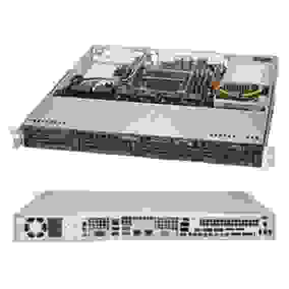 Платформа системного блока SuperMicro SYS-5019S-M 1U Rackmount SC813MFTQC-350CB X11SSH-F LGA1151 4xDDR4 4xSATA3 4xUSB3.0 2xUSB2.0 VGA PCI-E3.0x8(inx16) AOC M.2 (203819)