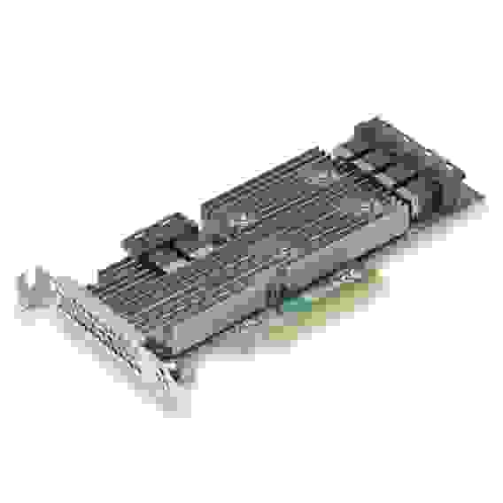 HBA-адаптер Broadcom LSI SAS 9305-24i SGL (05-25699-00) PCIe 3.0 x8 LP, SAS/SATA 12G HBA, 24port(6*int SFF8643), 3224 IOC