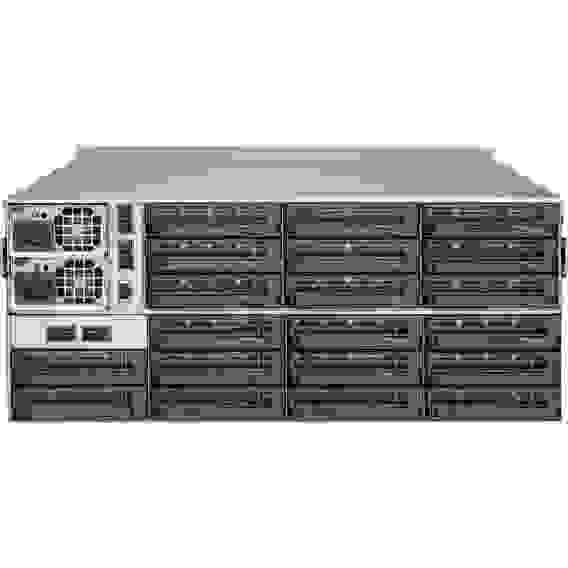 Корпус SuperMicro CSE-847E2C-R1K28JBOD 4U SAS JBOD, 2x1280W, 44x(24+20) 3.5» HDD, Dual SAS3 Expand