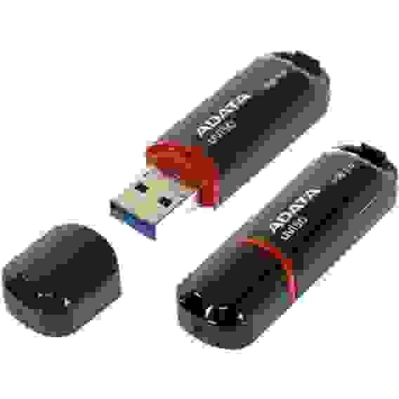 USB накопитель ADATA DashDrive UV150 AUV150-128G-RBK USB 3.0, 128GB R35/W10, Black, Retail {20} (796320)