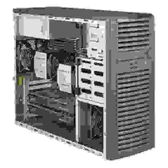 Платформа системного блока SuperMicro SYS-7038A-I, X10DAi, 732D4-903B Mid-Tower CSE-732D4-903B X10DAi SATA3 (6Gbps); RAID 0, 1, 5, 10