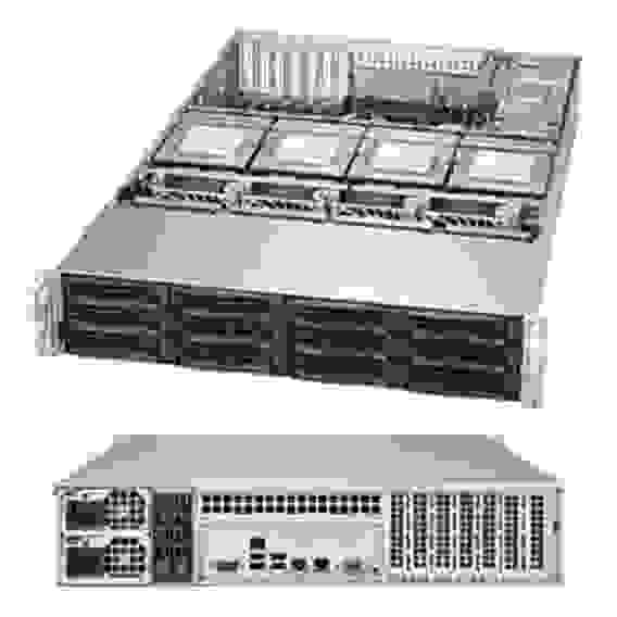 Платформа системного блока SuperMicro SSG-6028R-E1CR16T X10DRH-CT, CSE-829HTS-R1K02LPBP