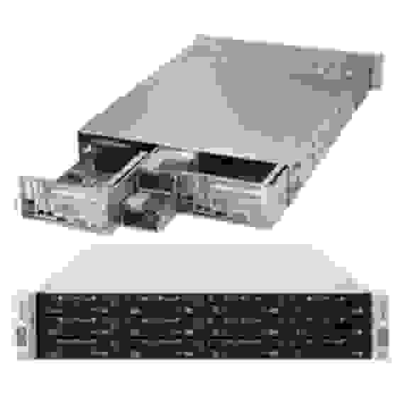 Платформа системного блока SuperMicro SYS-6028TR-DTR 10DRT-H, CSE-827HD-R1K28BP