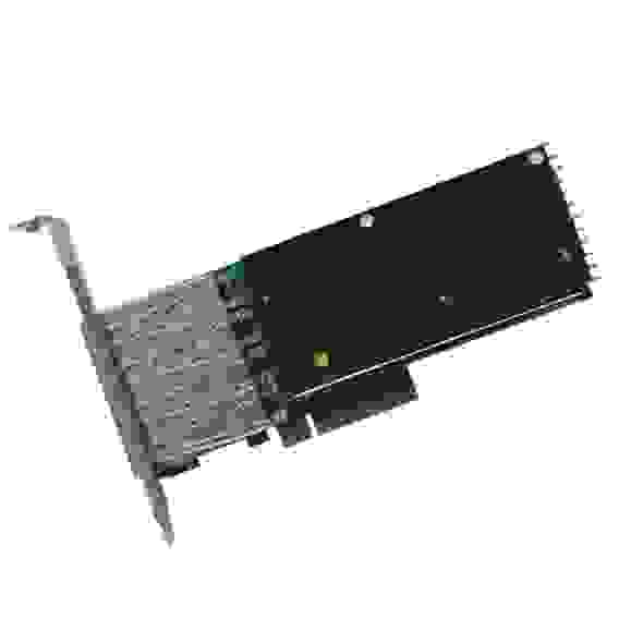 Сетевой адаптер ACD ACD-XL710-4x10G-SFP+ Ethernet Converged Network Adapter, Intel XL710, 4x SFP+ 10GbE/1GbE, PCI-E v3 x8, iSCSI, FCoE, NFS, VMDq. PCI-SIG SR-IOV