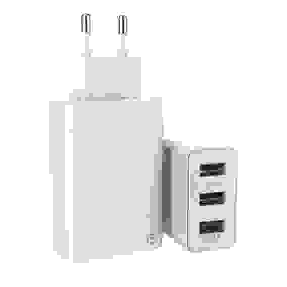 Зарядное устройство ACD СЗУ (ACD-Q303-X3W) 30Вт, 3xUSB 1QC+2Smart, 3.6;12В, 3А RTL {120}