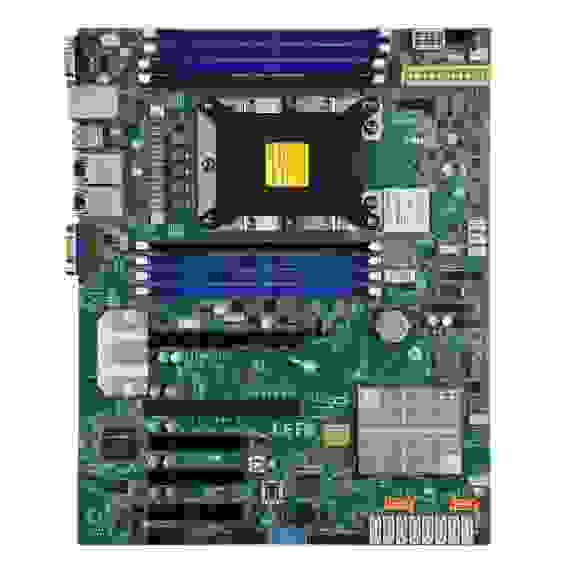 Материнская плата SuperMicro SuperMicro MBD-X11SPI-TF-O ATX LGA3647 8xDDR4 10xSATA3 5xUSB3.0 6xUSB2.0 VGA D-Sub 2xPCI-E3.0x16 2xPCI-E3.0x8, 1xPCI-E3.0x4 RTL (265350)