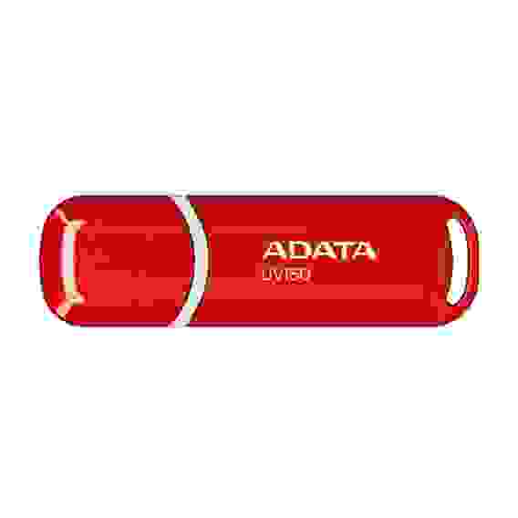 USB накопитель ADATA UV150 AUV150-32G-RRD USB 3.0, 32GB R35/W10, Red, Retail (797105)