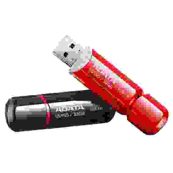 USB накопитель ADATA UV150 AUV150-32G-RRD USB 3.0, 32GB R35/W10, Red, Retail (797105)