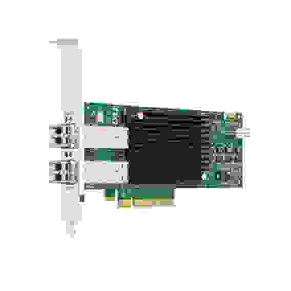 Сетевой адаптер Broadcom Emulex LPe32002-M2 (REV 001 / REV A ) Gen 6 (32GFC), 2-port, 32Gb/s, PCIe Gen3 x8, LC MMF 100m, трансиверы установлены {5} (011368) (011412)