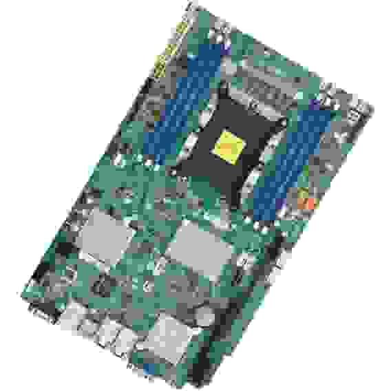 Материнская плата SuperMicro MBD-X11SPW-CTF-O LGA 3647 6xDDR4 slots 10xSATA3 7xUSB2.0 5xUSB3.0 VGA 1xPCI-E3.0x8 (in x16) 1xPCI-E3.0x32 Left Riser Slot