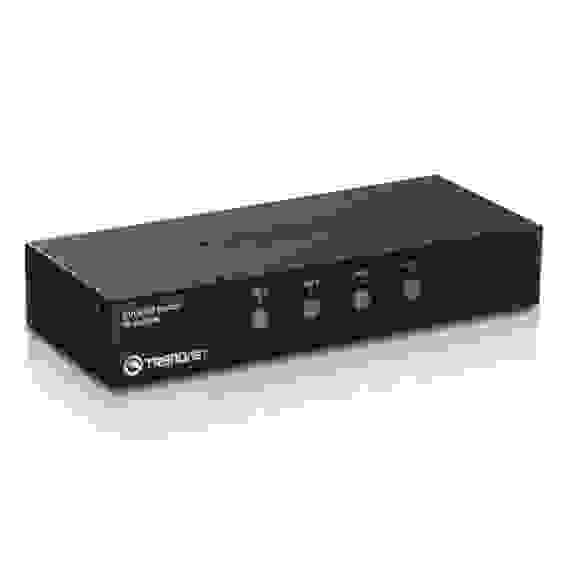 Переключатель консоли (KVM) TRENDnet 4-port DVI KVM Switch Kit RTL {6}
