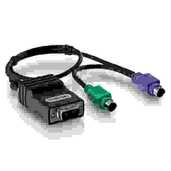 Переключатель консоли (KVM) TRENDnet CAT5 PS/2 Server Interface RTL {64}