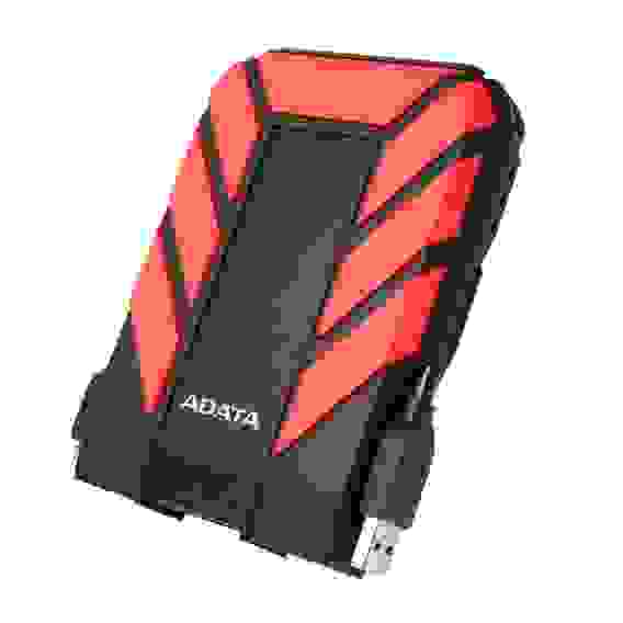 Жесткий диск внешний ADATA HD710 Pro AHD710P-1TU31-CRD 1TB 2.5" USB 3.1, IP68, Shock Sensor, Red, Retail {20}, (460417)