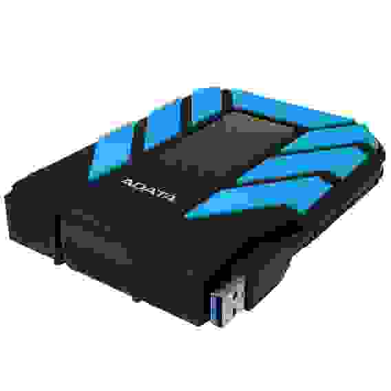 Жесткий диск внешний ADATA HD710 Pro AHD710P-2TU31-CBL 2TB 2.5" USB 3.1, IP68, Shock Sensor, Blue, Retail (460677)