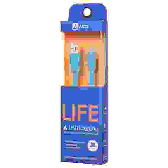 Кабели USB ACD USB кабель ACD-Life MicroUSB ; USB-A TPE, 1м, синий (ACD-U920-M1L)
