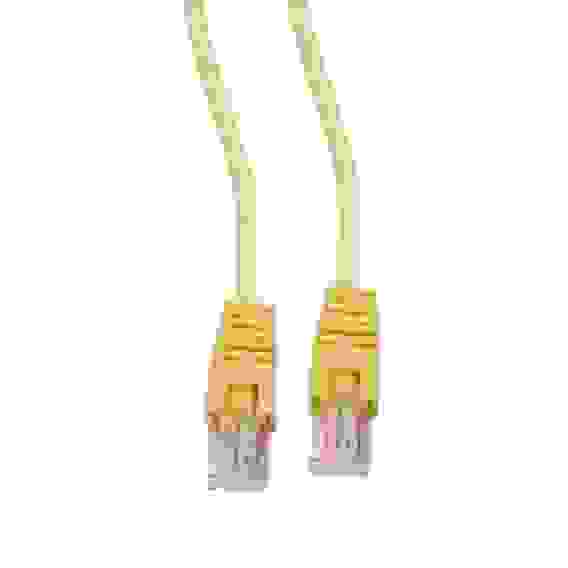 Кабель Cablexpert Патч-корд UTP PP12-2M/Y кат.5e, 2м, литой, многожильный (желтый)