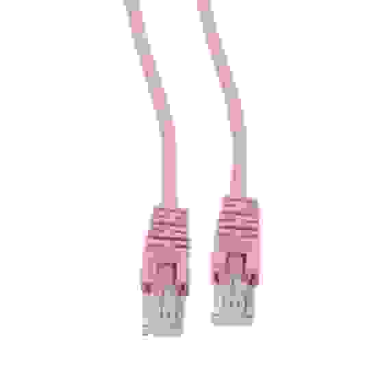 Кабель Cablexpert Патч-корд UTP PP12-3M/RO кат.5e, 3м, литой, многожильный (розовый)