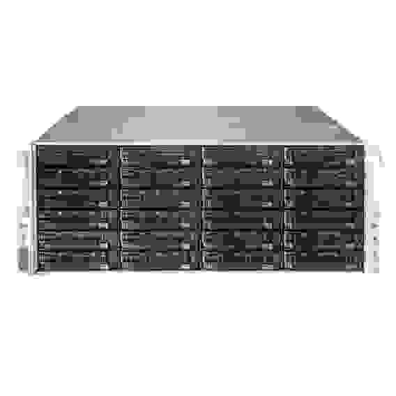 Платформа системного блока SuperMicro SSG-6049P-E1CR24L 4U, 2xLGA3647, 16xDDR4, 24x3.5 SAS/SATA, 2x2.5 SATA Rear, CSE-847BE1C4-R1K23LPB, X11DPH-T, SAS LSI3008, 2x10GBase-T, 3xPCIE x16, 2xPCIEx8 (slot 2&amp;3 occupied by SAS controller), 2x1200W