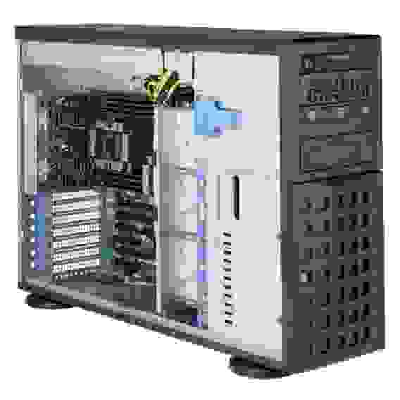 Платформа системного блока SuperMicro SYS-7049P-TRT 4U Rackmountable / Tower Optional Rackmount Kit Optional Rackmount Kit X11DPi-NT SATA3 (6Gbps)