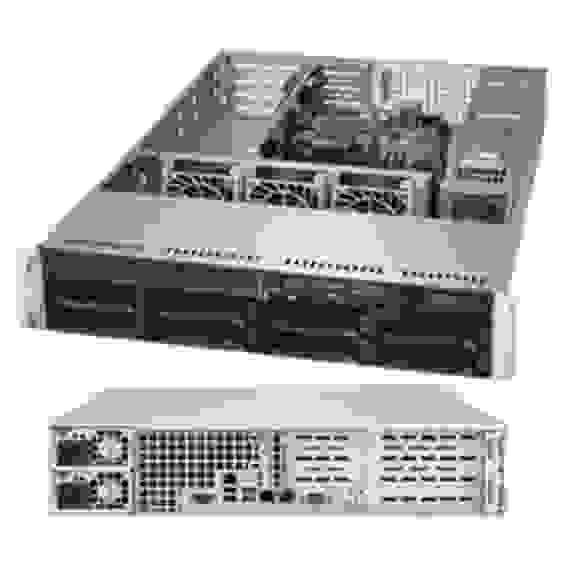 Платформа системного блока SuperMicro SYS-5029P-WTR 2U Rackmount CSE-825TQC-R500WB X11SPW-TF SATA3; RAID 0, 1, 5, 10 (263790)