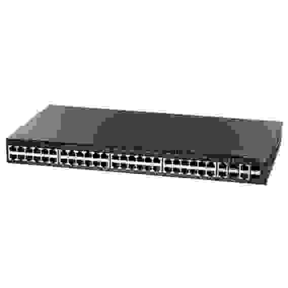 Коммутатор Edge-corE ECS3510-52T Edge-corE 48-Port 10/100BASE-TX + 4 Combo G (RJ-45/SFP), 1 RS-232 console port management, Fanless Design L2 Fast Ethernet Switch {4}