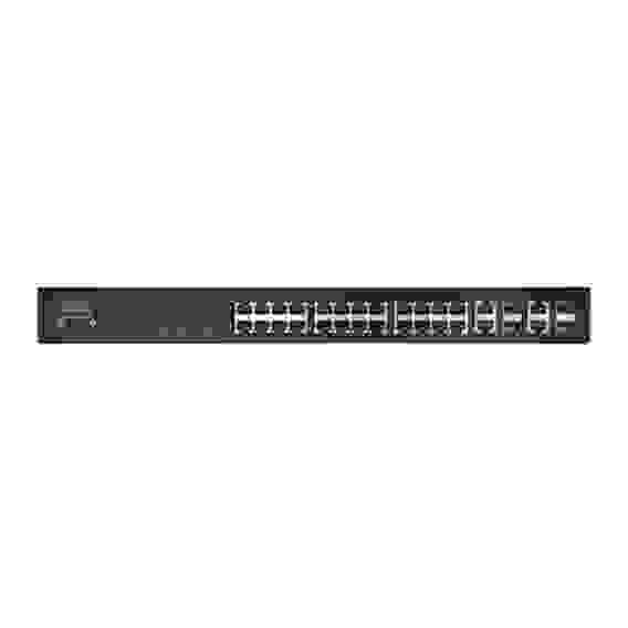 Коммутатор Edge-corE ES3528MV2 Edge-corE 24-Port 10/100BASE-TX + 4 Combo G (RJ-45/SFP), 1RS-232 console port management, Fanless Design