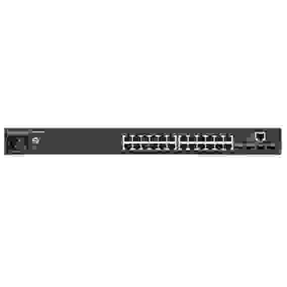 Коммутатор Edge-corE ECS4100-28T Edge-corE 24-Port 10/100/1000Base-T + 4 Gigabit Ethernet SFP, fan-less design L2+ Gigabit Ethernet Switch {4}