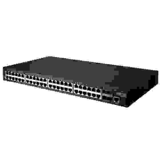 Коммутатор Edge-corE ECS4100-52T Edge-corE 48-Port 10/100/1000Base-T + 4 Gigabit Ethernet SFP, fan-less design L2+ Gigabit Ethernet Switch {4}