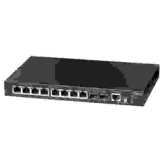 Коммутатор Edge-corE ECS2100-10PE Edge-corE 8 ports 10/100/1000Base-T + 2G SFP uplink ports with 4 port PoE (65W) L2 Gigabit Ethernet Switch - Pro Smart {5}