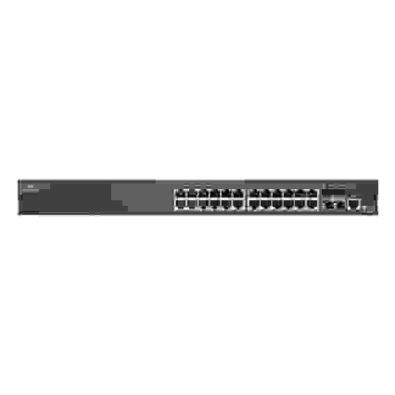 Коммутатор Edge-corE ECS2100-28P Edge-corE 24 ports 10/100/1000Base-T + 4G SFP uplink ports with 24 port PoE (192W) L2 Gigabit Ethernet Switch - Pro Smart