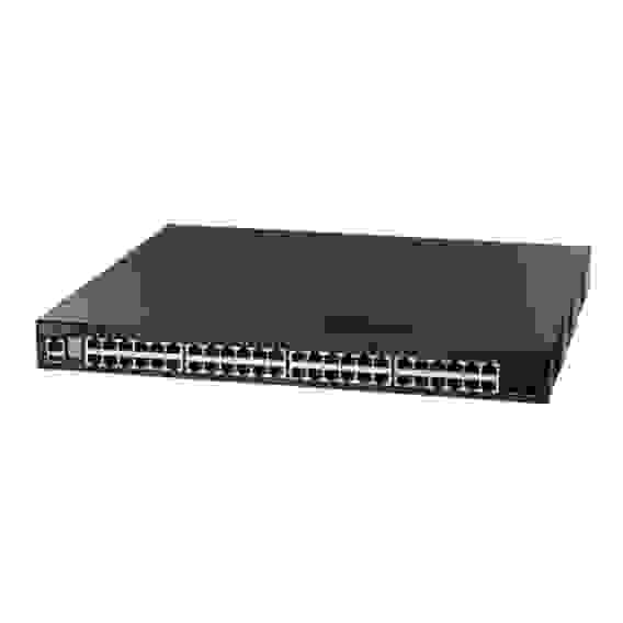 Коммутатор Edge-corE 48 x GE + 2 x 10G SFP+ ports + 1 x expansion slot (for dual 10G SFP+ ports) L3 Stackable Switch, w/ 1 x RJ45 console port, 1 x USB type A storage port, RPU connector, Stack up to 4 units,PoE Budget max. 780W Edge-corE ECS4620-52P