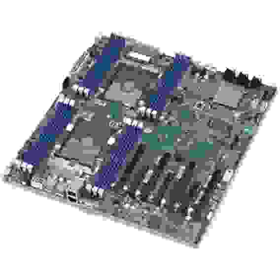 Материнская плата Tyan TYAN S7100GM2NR Dual-socket server/workstation motherboard Dual socket Xeon Scalable Processor Family, (12) DIMM slots supporting up to 1.5TB DDR4 RAM, (4) PCIe x16 slots with support for 4 GPU cards, (3) PCIe x8 slots, (14) SATA po