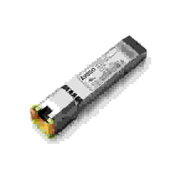 Трансивер Avago ABCU-5730RZ Avago Трансивер 1G (1.25 GBd Ethernet), SFP, RJ45/CU, 100m, Cu B2 LOS enbld SGMII disab, 0+70C, push button, Foxconn Avago {10}