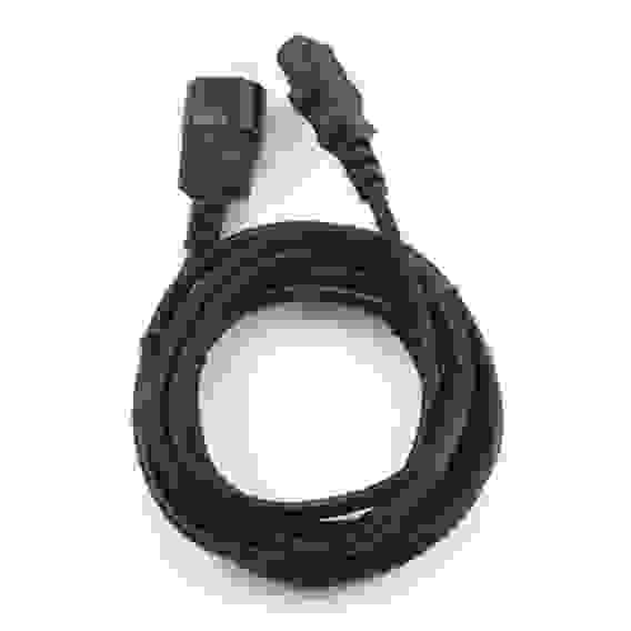 Кабель питания сист.блок-монитор Cablexpert PC-189-VDE-3M, 3м, C13-C14, VDE, 10А, Сечение провода: 0,75 мм2, черный, с заземлением {75} (037884)